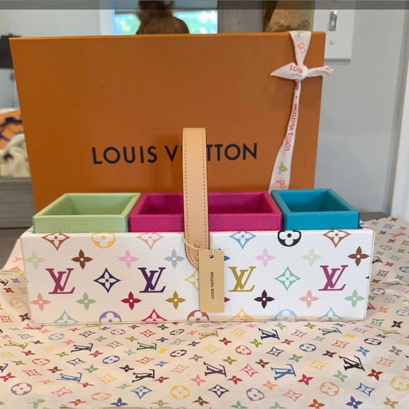 Louis Vuitton X Murakami 2025 Multicolor Monogram Robert Toolbox Organizer- NWT - Picture 1 of 7